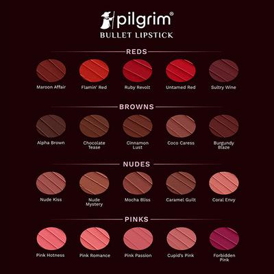 Pilgrim Bullet Lipstick Pink Passion 4.2 g - Lipsticks