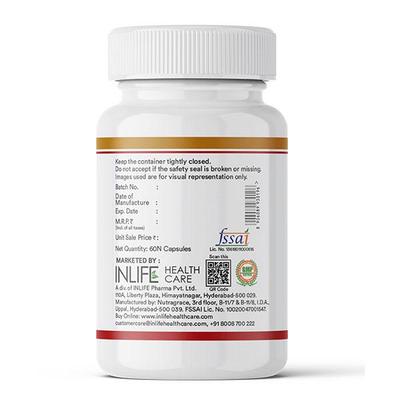 INLIFE Evening Primrose Oil 500 mg Capsules 60's - Women Health
