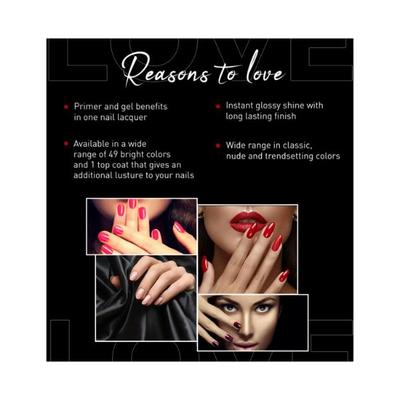 Colorbar XOXO Everlasting Prime Gel Nail Lacquer-Wind Flower 7 ml - Nail Polish