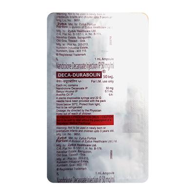 Deca-Durabolin 50 Injection - Hormonal Therapy-Ana