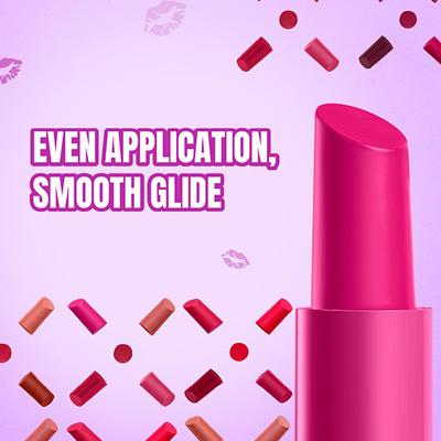 Elle 18 Color Pops Matte, Nude Nectar, Matte Finish, Moisturising Lipstick 4.3 g - Lipsticks