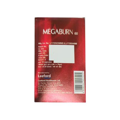 MEGABURN 60 Capsule 10's - Obesity