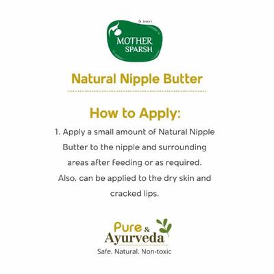 Mother Sparsh Natural Nipple Butter Cream 25 gm - Nipple Cream