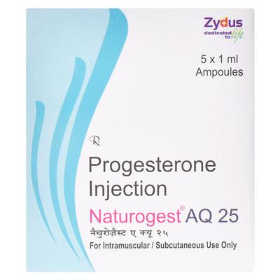 Naturogest AQ 25mg Injection 1ml - Hormonal Therapy-Oes