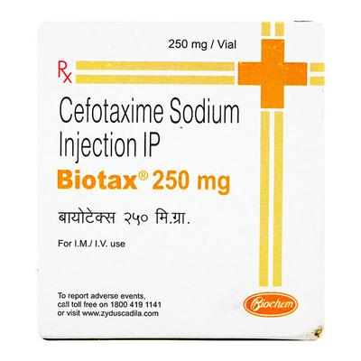 Biotax 250mg Injection 1's - Bacterial Infections-Cep