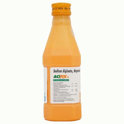 ACIFIX 3X SUGAR FREE ORANGE FLAVOURED Suspension 180ml - Ulcer/Reflux/Flatulence-Aaa
