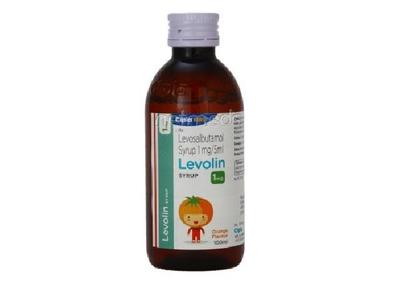 Levolin 1mg Orange Flavour Syrup 100ml - Asthma/COPD-Ast