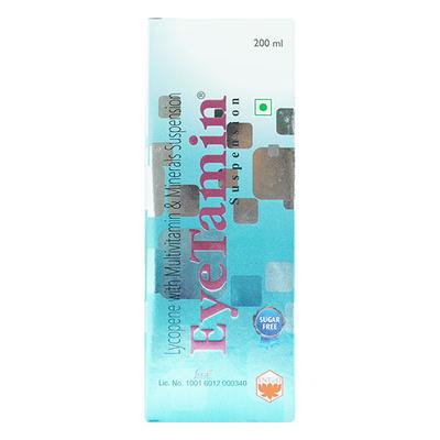 EYETAMIN SUGAR FREE Suspension 200ml - Supplements-Vam