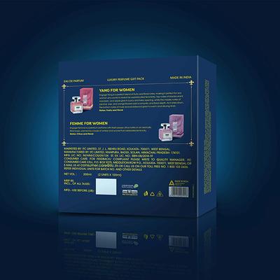 Engage EDP Yang + Femme 100ml each Giftbox 2's - Men Perfumes (Edt/Edp)