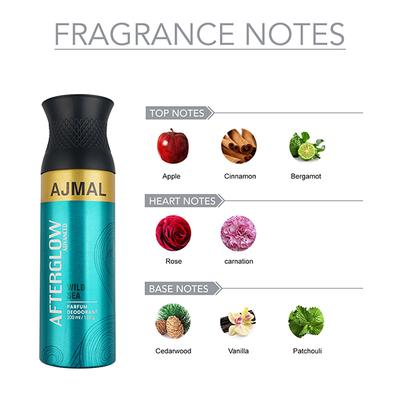 Ajmal Afterglow Advanced, Captivate Advanced, Nemesis Deodorant Spray 200ml Each For Men and Women 600ml 1's - Deodorants/Roll-Ons