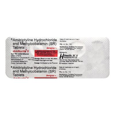 Amnurite 5mg Tablet 10'S - Neuropathic Pain-Dru