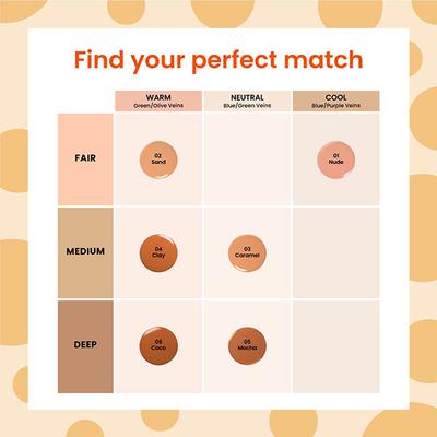 Foxtale Perfect Match Tinted Fluid Susncreen (Nude) 50 ml - Body Sunscreen