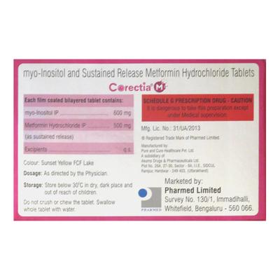 Corectia M Tablet 10's - Diabetes-Ant