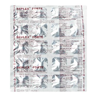 Beplex Forte Tablet 20'S - Supplements-Sup