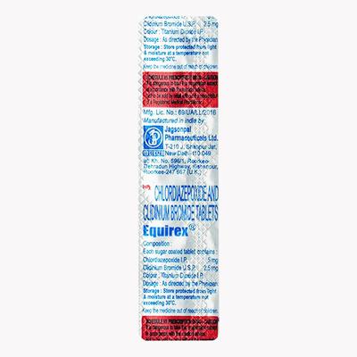 Equirex Tablet 10'S - Muscle Spasm-Ant