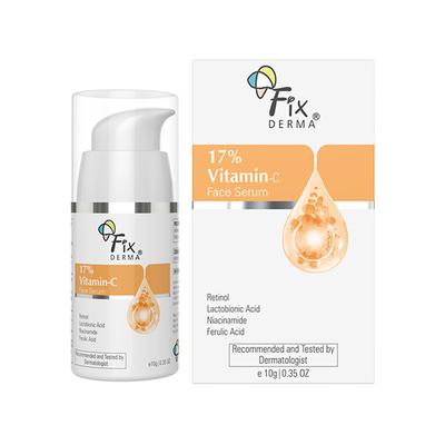 Fixderma 17% Vitamin C Face Serum with Retinol & Niacinamide Face Serum 10 gm - Face Serum