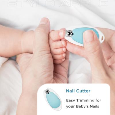 R for Rabbit Stylo Teddy Baby Manicure Set - Blue 1's - Manicure & Pedicure Kits