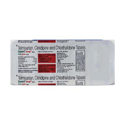 Tsart Trio 12.5mg Tablet 10'S - Hypertension-Ana