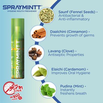 Spraymintt Mouth Freshener - Breezberry 15 gm - Mouthwash