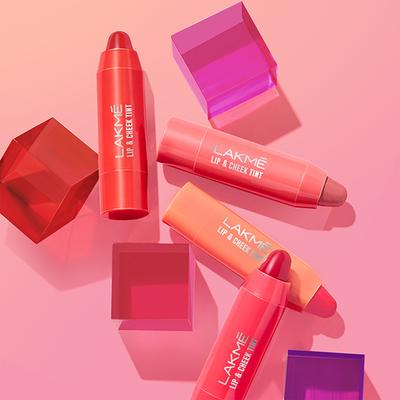 Lakme Lip Love Lip and Cheek Tint Pretty Pink 1.8 gm - Lip Crayons