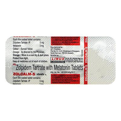 Zolcalm 5mg Tablet 10'S - Hypnosis-Hyp