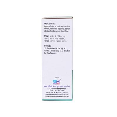 German's Toxic Care and Cure Drops 30 ml - Homeopathic Drops