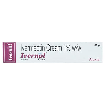 IVERNOL Cream 30gm - Fungal Infections-Taa