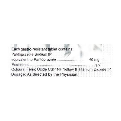 Pantin 40mg Tablet 15'S - Ulcer/Reflux/Flatulence-Aaa