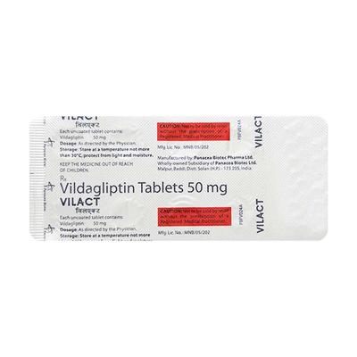 VILACT 50mg Tablet 10's - Diabetes-Ant