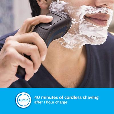 Philips Cordelss Electric Shaver 3D Pivot & Flex Heads, 27 Comfort Cut Blades (S1323/45) 1's - Shavers