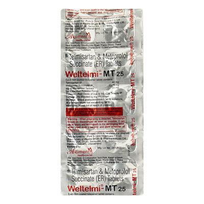 Weltelmi MT 40/25mg Tablet 10'S - Hypertension-Ana