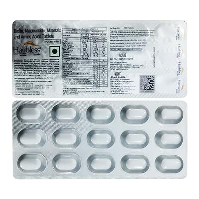 HAIRBLESS Tablet 15's - Supplements-Vam