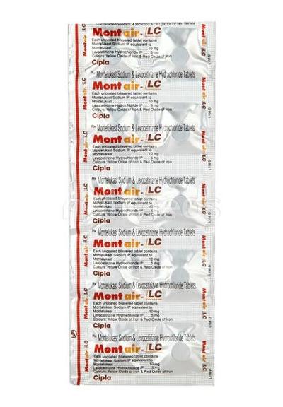 Montair LC Tablet 10'S - Allergies-Ant