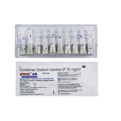 Jonac AQ Injection 10X1Ml - Pain relief-Nsa