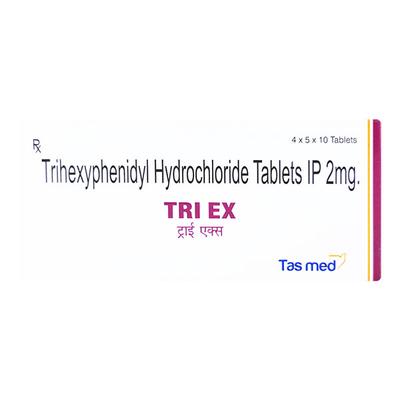 TRI EX 2MG TABLET 10'S - Parkinsonism-Apd