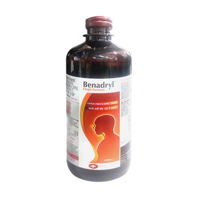 Benadryl Cough Formula Syrup 450ml - Cough And Cold-Cou