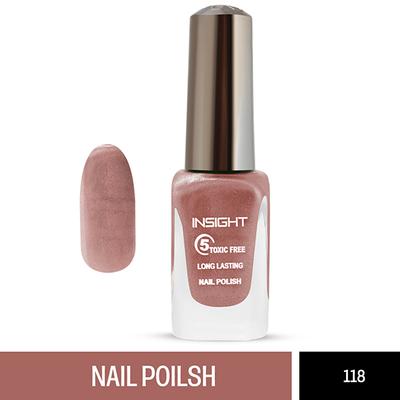 Insight Cosmetics 5 Toxic Free long lasting Nail Polish - Color 118 9 ml - Nail Polish
