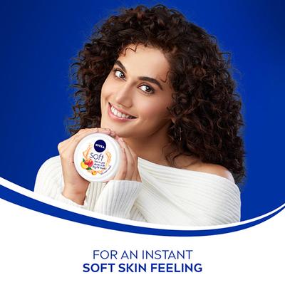 Nivea Soft Playful Peach Cream 100 ml - Lotions & Creams