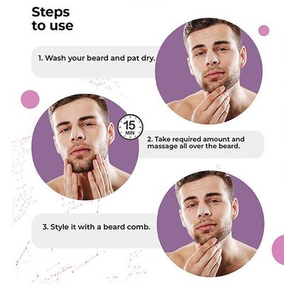 Cosmos by Bewakoof Beard Softner - Shea Butter, Cocoa & Jojoba Oil 50 ml - Beard Cream