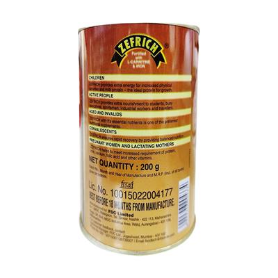 Zefrich Chocolate Flavor Powder 200gm - Supplements-Ent