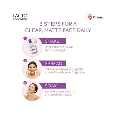 Lacto Calamine Face Lotion for Oil Balance - Oily Skin - 120ml 1's - Face Moisturizers