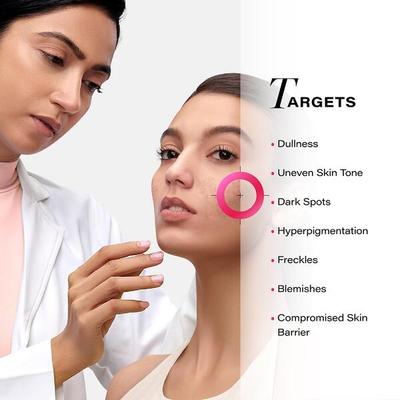 Novology Pigmentation Reduction Moisturiser for Dark Spots, Acne Marks and Uneven Skin Tone 50 gm - Face Sunscreen
