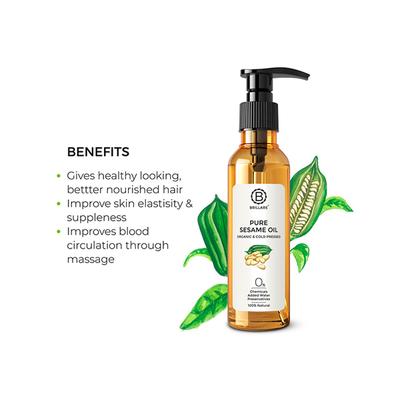 Brillare Pure Seasame Oil 200 ml - Hair Oils