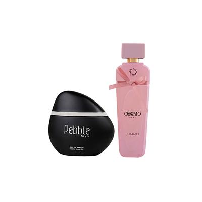 Maryaj Pebble Style EDP Spicy Woody Perfume And Maryaj Cosmo Girl EDP Floral Powdery Perfume 200 ml - Perfumes (Edt/Edp)