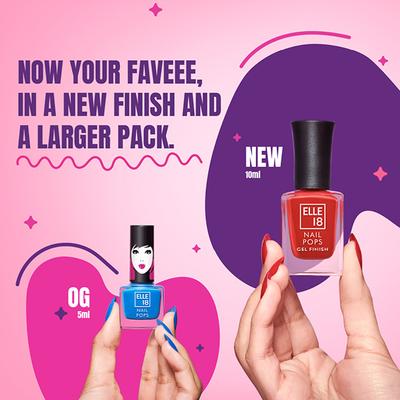 Elle 18 Nail Pop Gel Finish G10 10 ml - Nail Polish