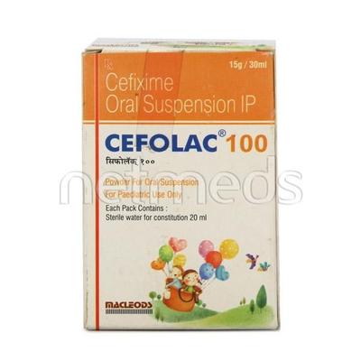 Cefolac 100mg Oral Suspension 30ml - Bacterial Infections-Cep