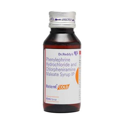 Relent Cold Syrup 60ml - Cough And Cold-Cou