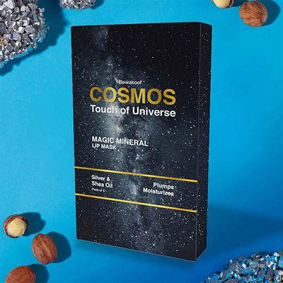Cosmos by Bewakoof Exfoliating Magic Mineral Lip Mask Powered By Silver & Shea Oil (Pack of 5) 15 gm - Masks & Peels