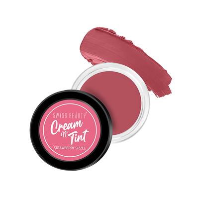 Swiss Beauty Lip, Cheek And Eyeshadow Tint, Shade - Berrylicious 8 gm - Lipsticks