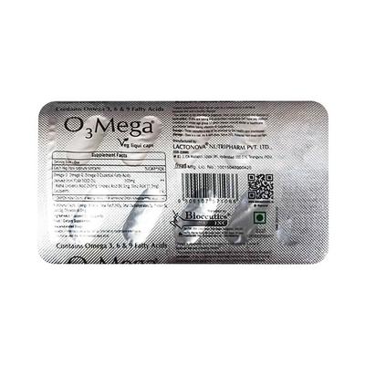 O3 MEGA VEGI LIQUI Caps 10's - Supplements-Sup